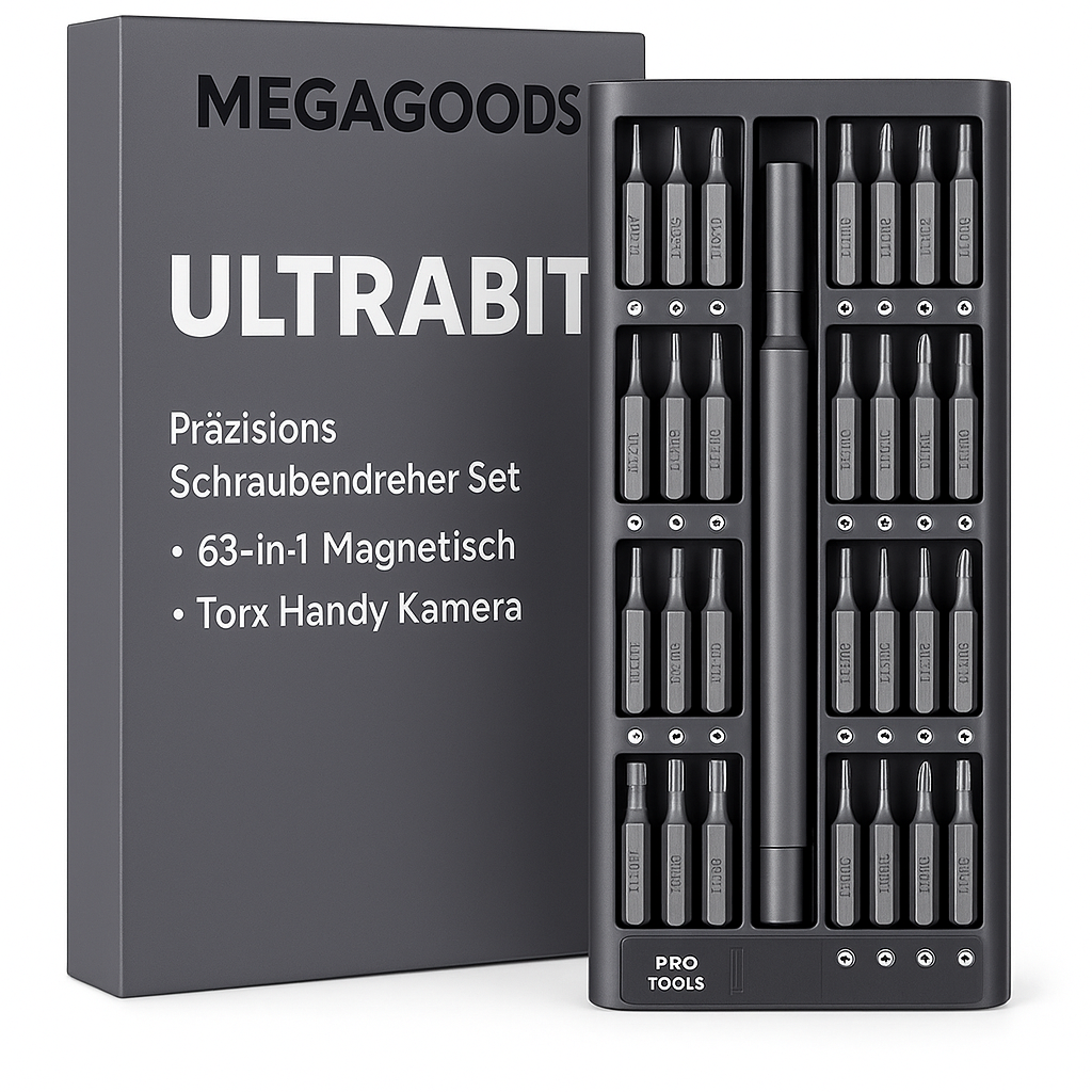 Präzisions Schraubendreher Set 63in1 Magnetisch Torx Handy Kamera DE.