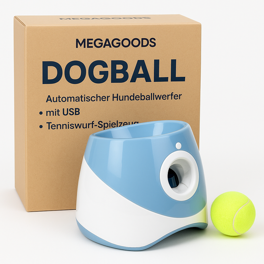 Automatischer Hundeballwerfer mit USB Tenniswurf Spielzeug DE.