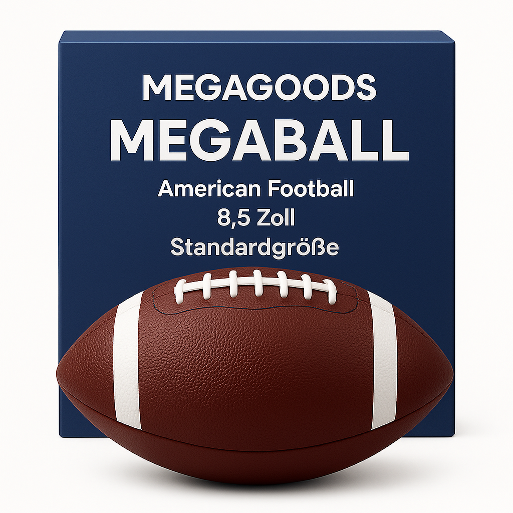 American Football 8,5 Zoll Standard Größe für Herren Damen Kinder DE.