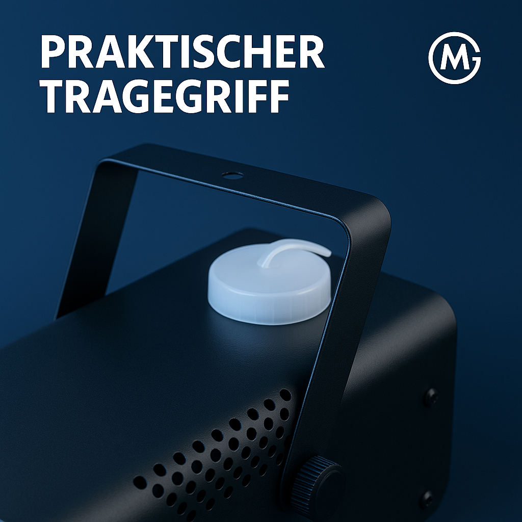 LED Nebelmaschine 500W RGB Farbwechsel Profi Bühnennebel DE.