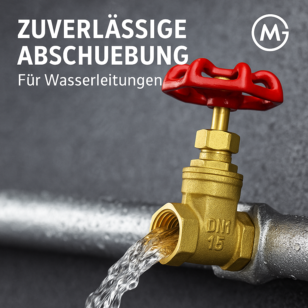 Messing-Schieberventil 1" mit Innengewinde Wasserabsperrventil DE.
