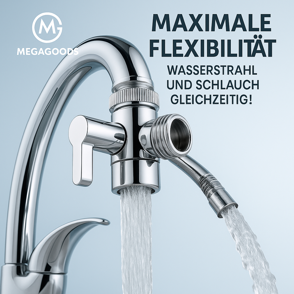 M22/M24 Wasserhahn Adapter Umschaltventil für Küche Bad Dusche DE.