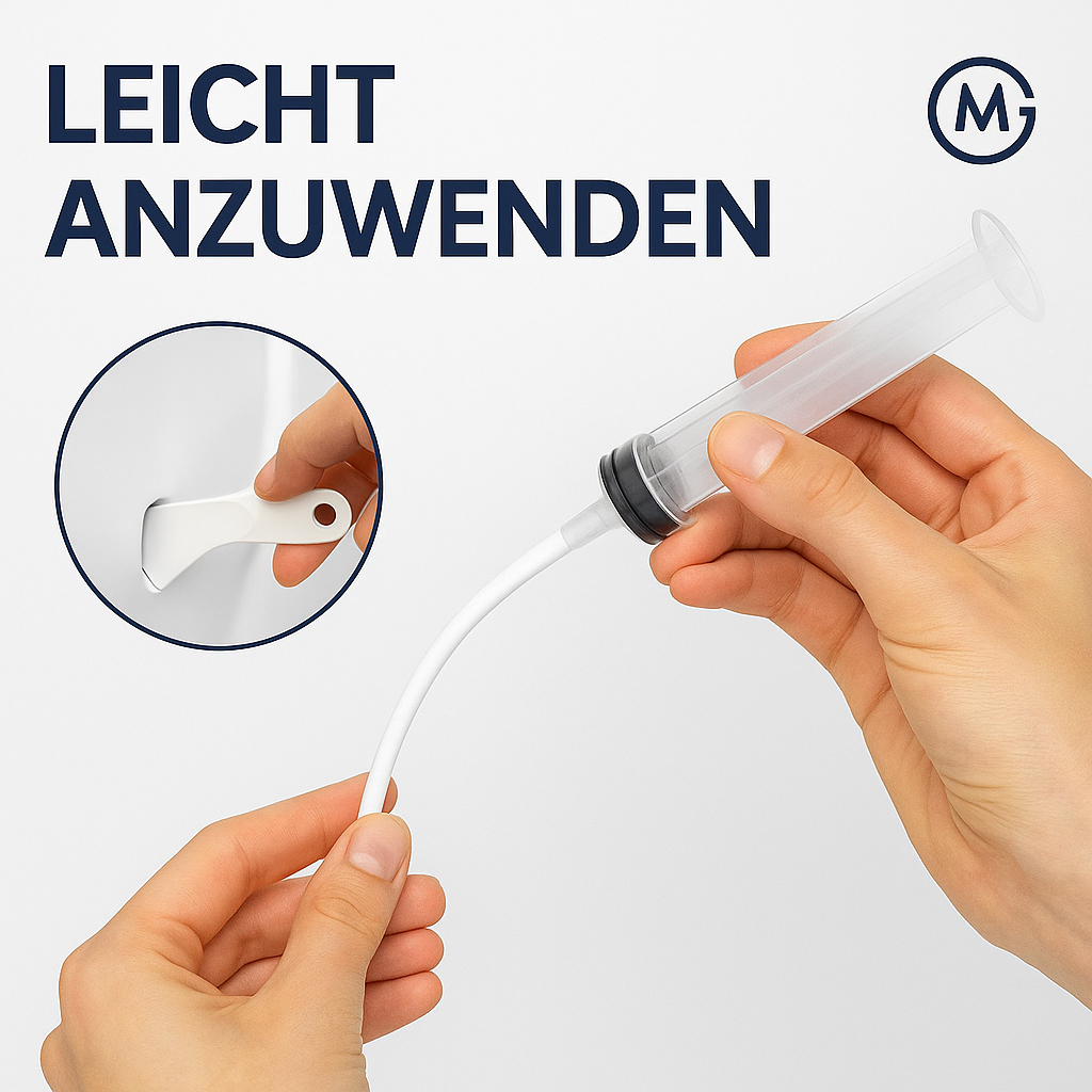 Kühlschrank-Abflussreiniger Set 5-tlg Wasserloch Bürste DE.