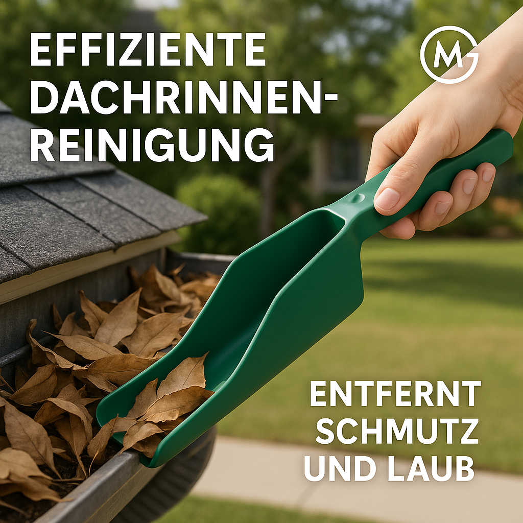 Dachrinnenreiniger Schaufel Flexibel Schmutz Laub Entferner DE.