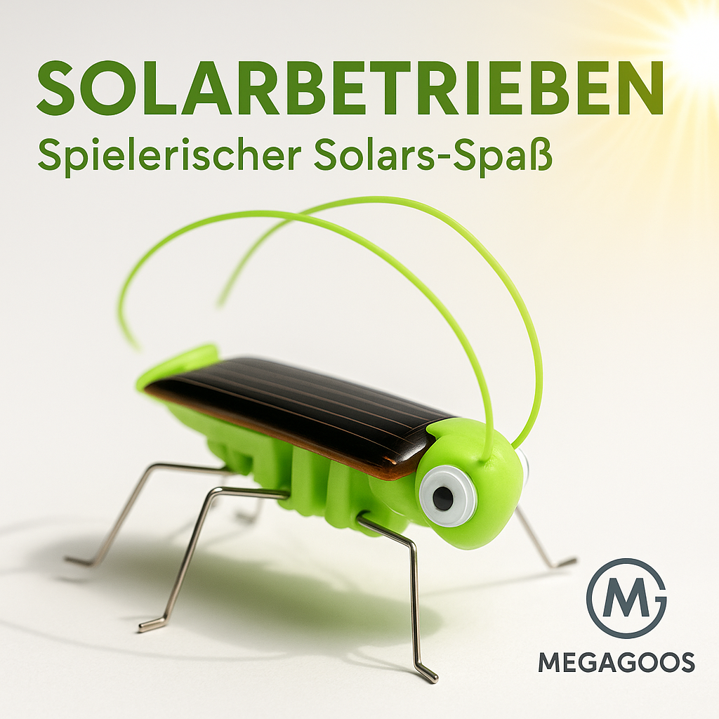 Solar-Grashüpfer Bausatz Lernspielzeug Kinder Wissenschaft DE.
