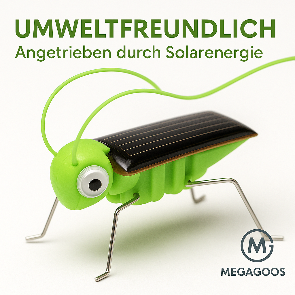 Solar-Grashüpfer Bausatz Lernspielzeug Kinder Wissenschaft DE.