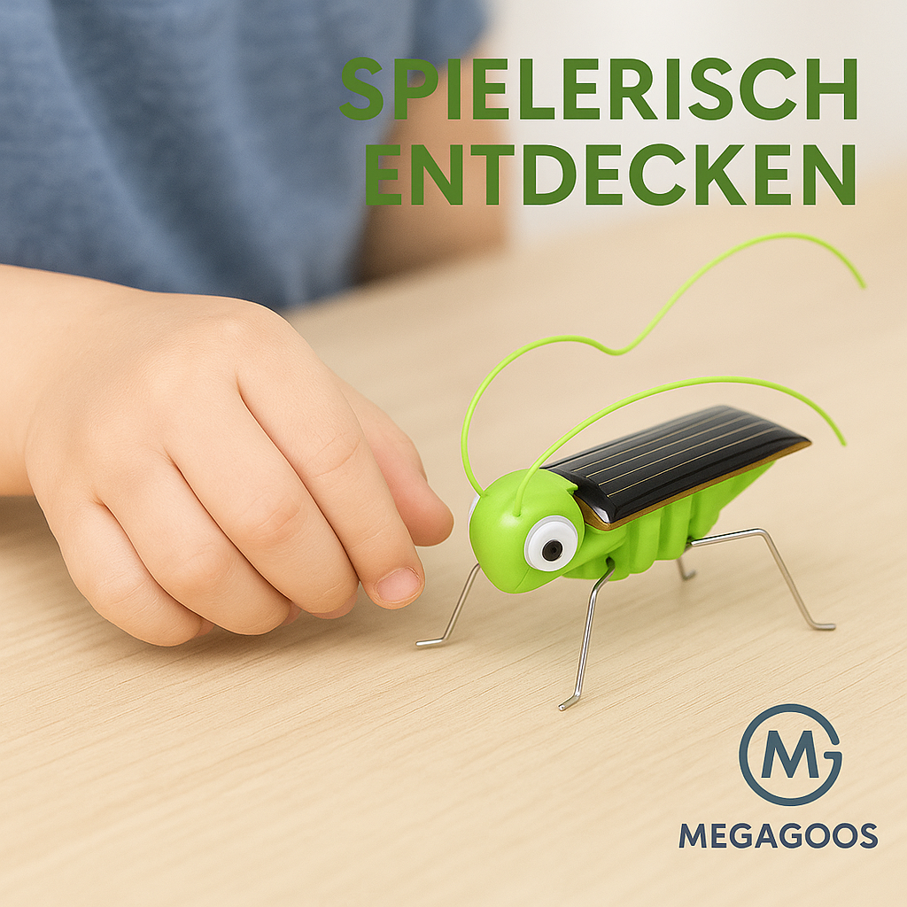 Solar-Grashüpfer Bausatz Lernspielzeug Kinder Wissenschaft DE.