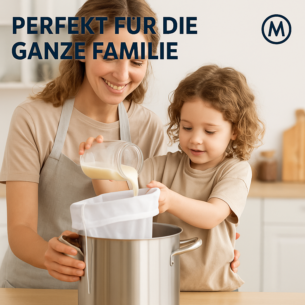 Bierbrauen Filterbeutel Nylon feinmaschig für Malz Maische und Würze DE.