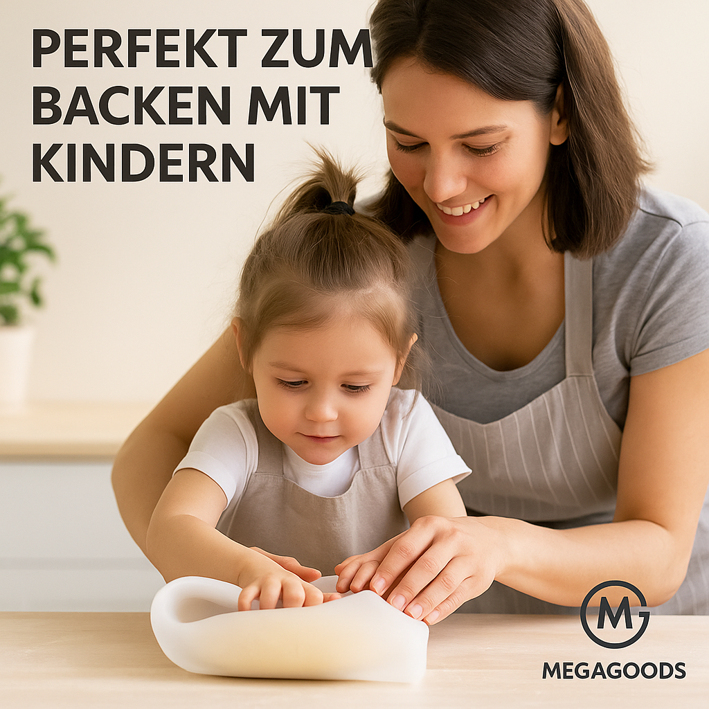 Silikon-Knetbeutel lebensmittelecht für Teig Brot Pizza Gebäck DE.