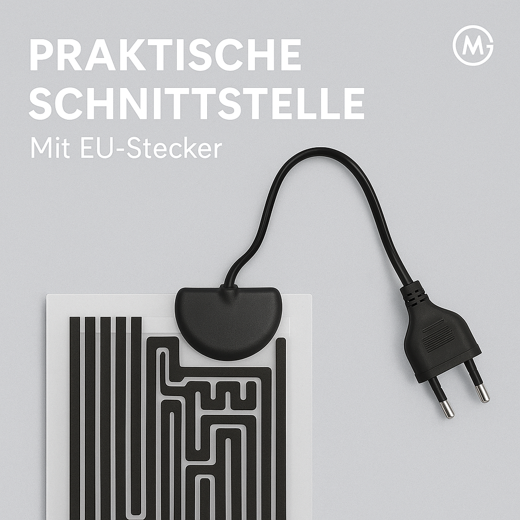 Reptilien Heizmatte 5W mit Temperaturregelung Pflanzenwärmematte DE.