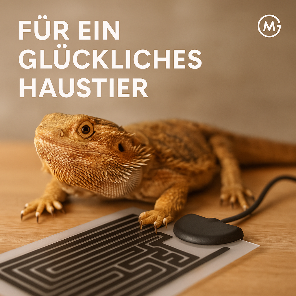 Reptilien Heizmatte 5W mit Temperaturregelung Pflanzenwärmematte DE.