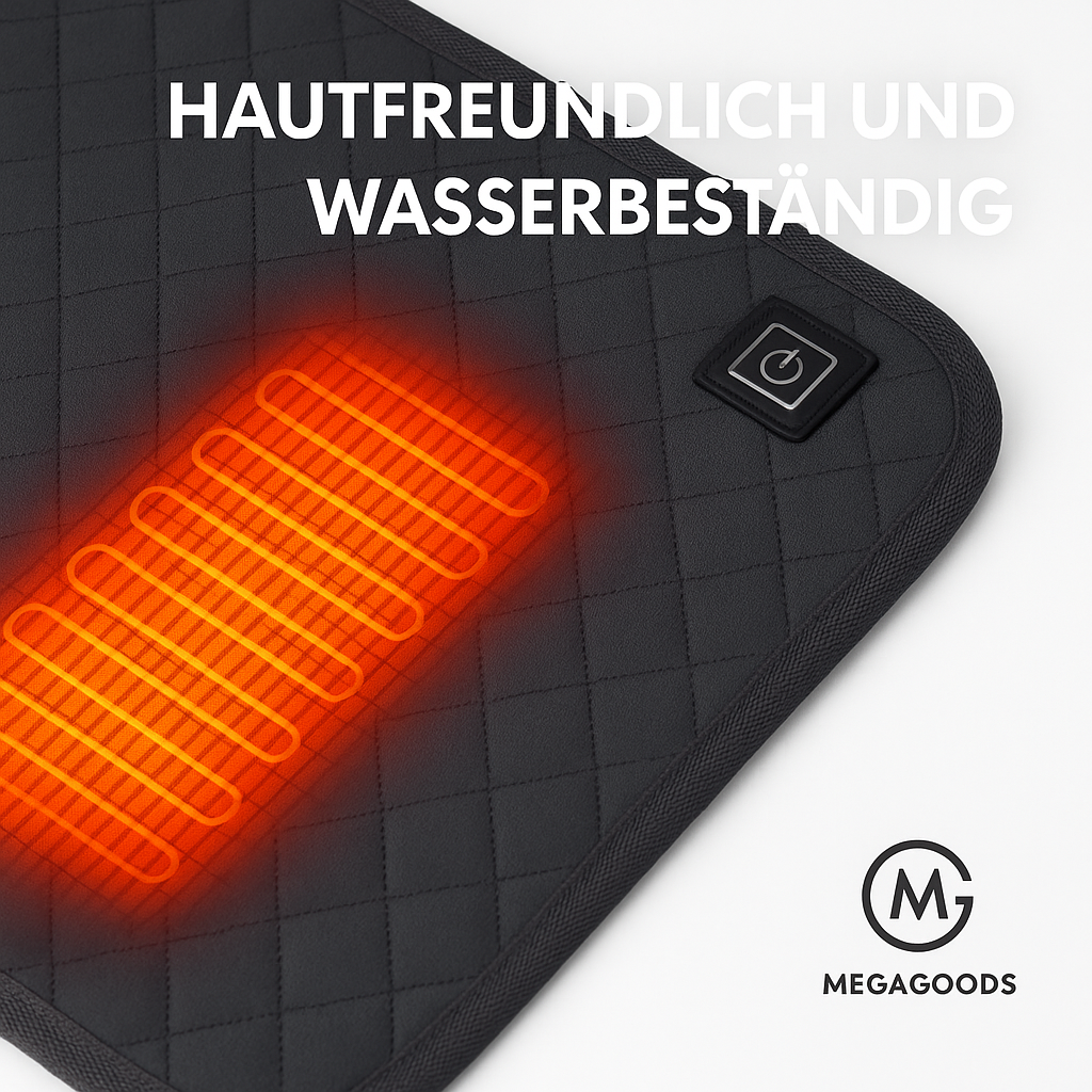 USB Heizkissen 5V mit 3 Stufen Outdoor Camping Wärmematte DE.