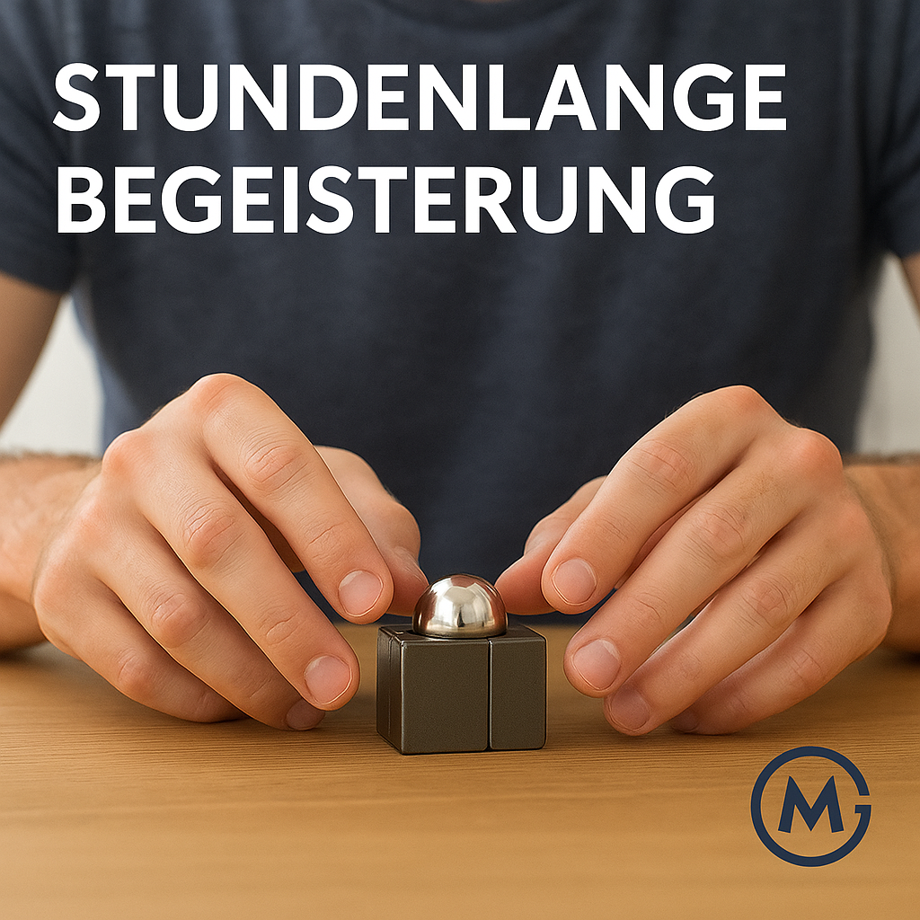3D Geduldspiel Metall Knobelspiel IQ Test Geschicklichkeitsspiel DE.