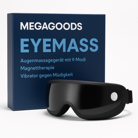 Augenmassagegerät mit 9 Modi Magnettherapie Vibrator gegen Müdigkeit DE.