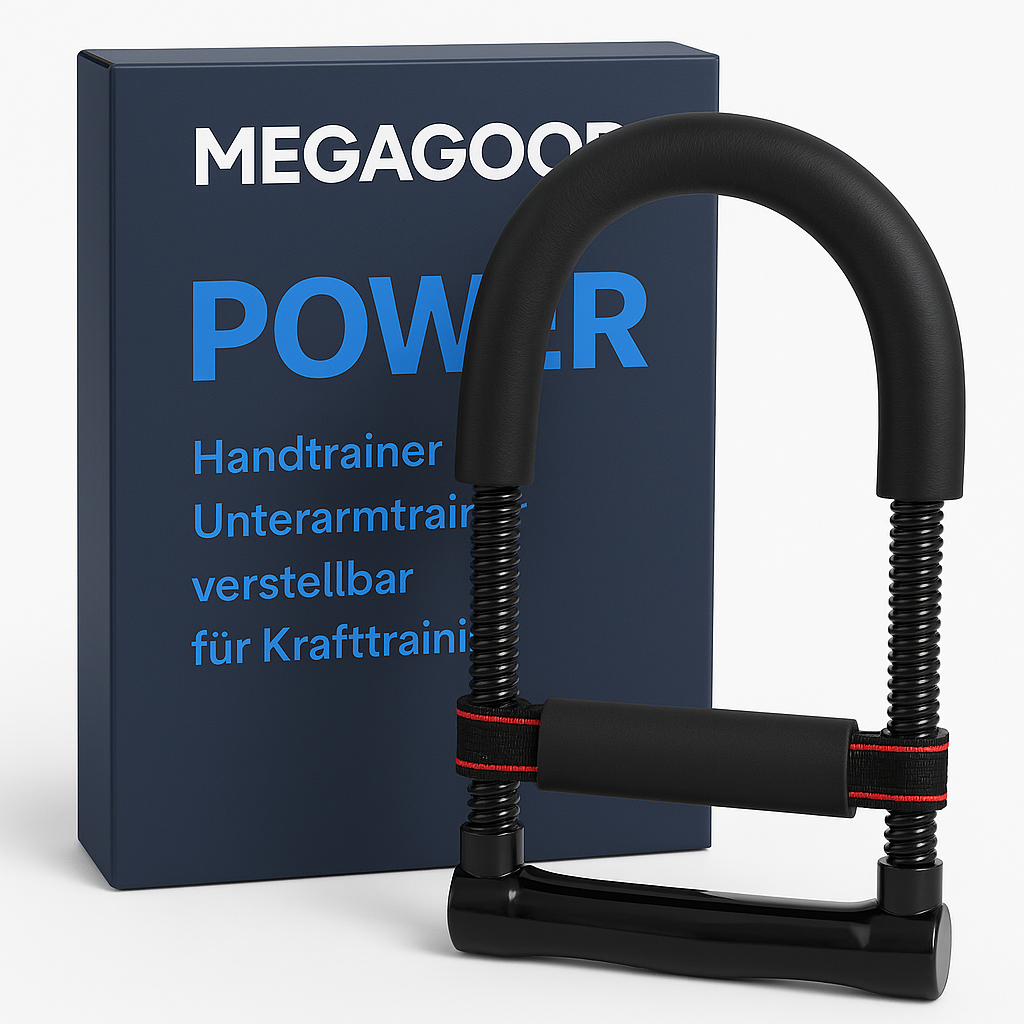 Power Handtrainer Unterarmtrainer verstellbar für Krafttraining Fitness DE.