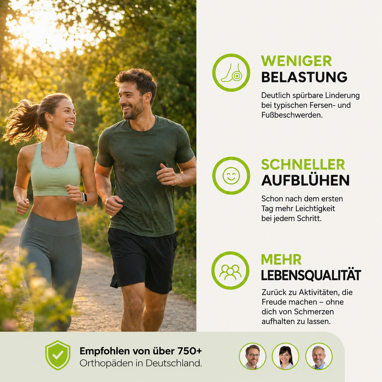Stepz™ Entlastungssohlen Einlegesohlen Schuheinlagen Sohlen mit Massageeffekt