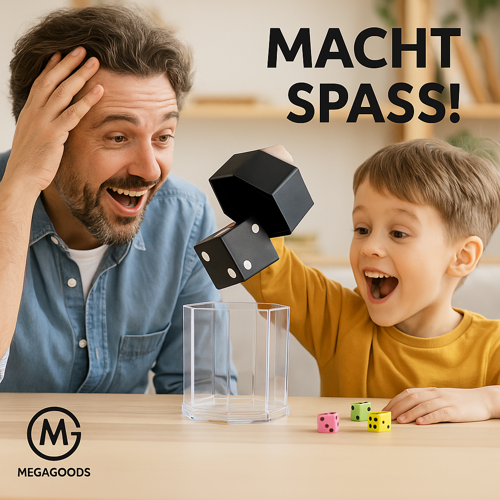 Explosions-Würfel Zaubertrick für Kinder Close-up Gag Requisit DE.