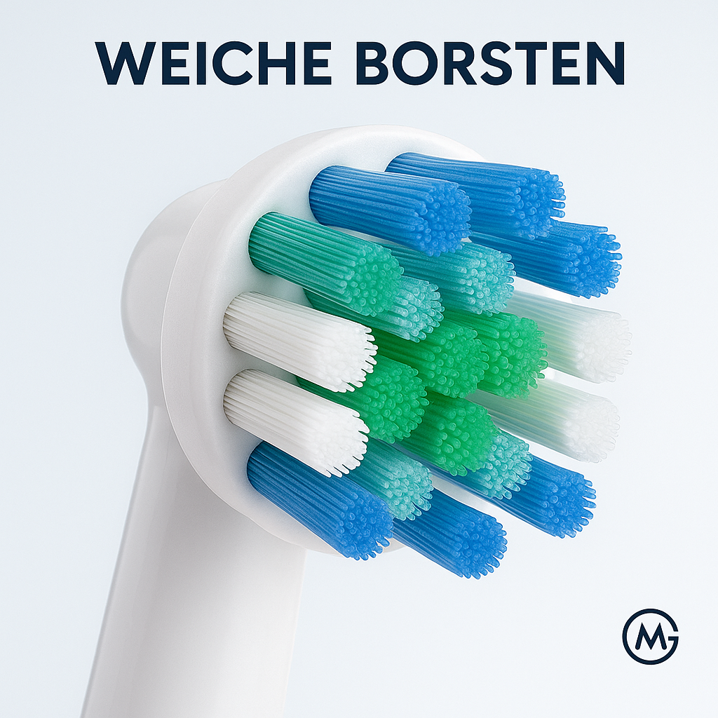 20er Set Ersatz-Zahnbürstenköpfe kompatibel mit Oral-B Braun DE.