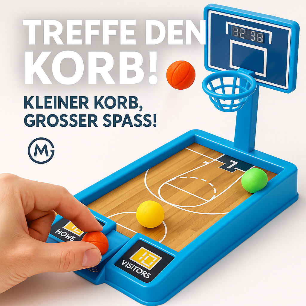 Mini-Basketball Spielautomat Kinder Indoor Eltern-Kind Spiel DE.