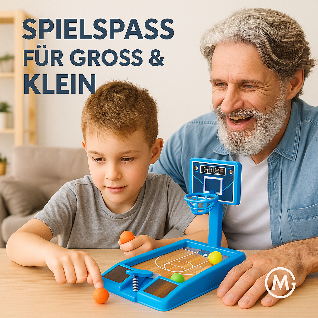 Mini-Basketball Spielautomat Kinder Indoor Eltern-Kind Spiel DE.