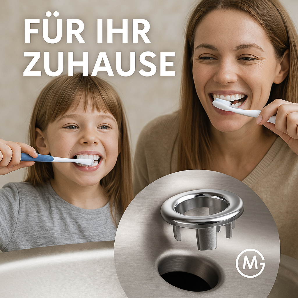 Spülen Überlauf Abdeckung 4/1 Stk Ersatz für Waschbecken DE.