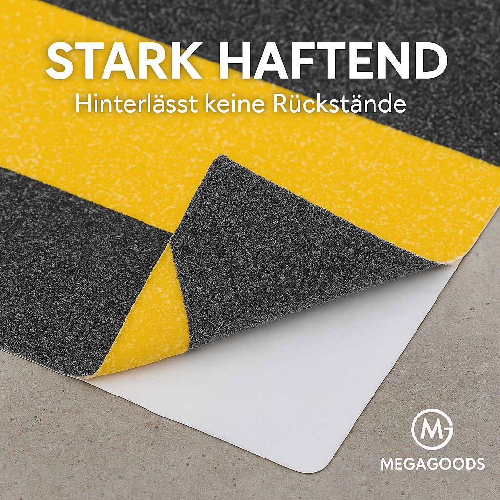 Anti-Rutsch Klebeband Treppen Boden sicher haftend für Senioren DE.
