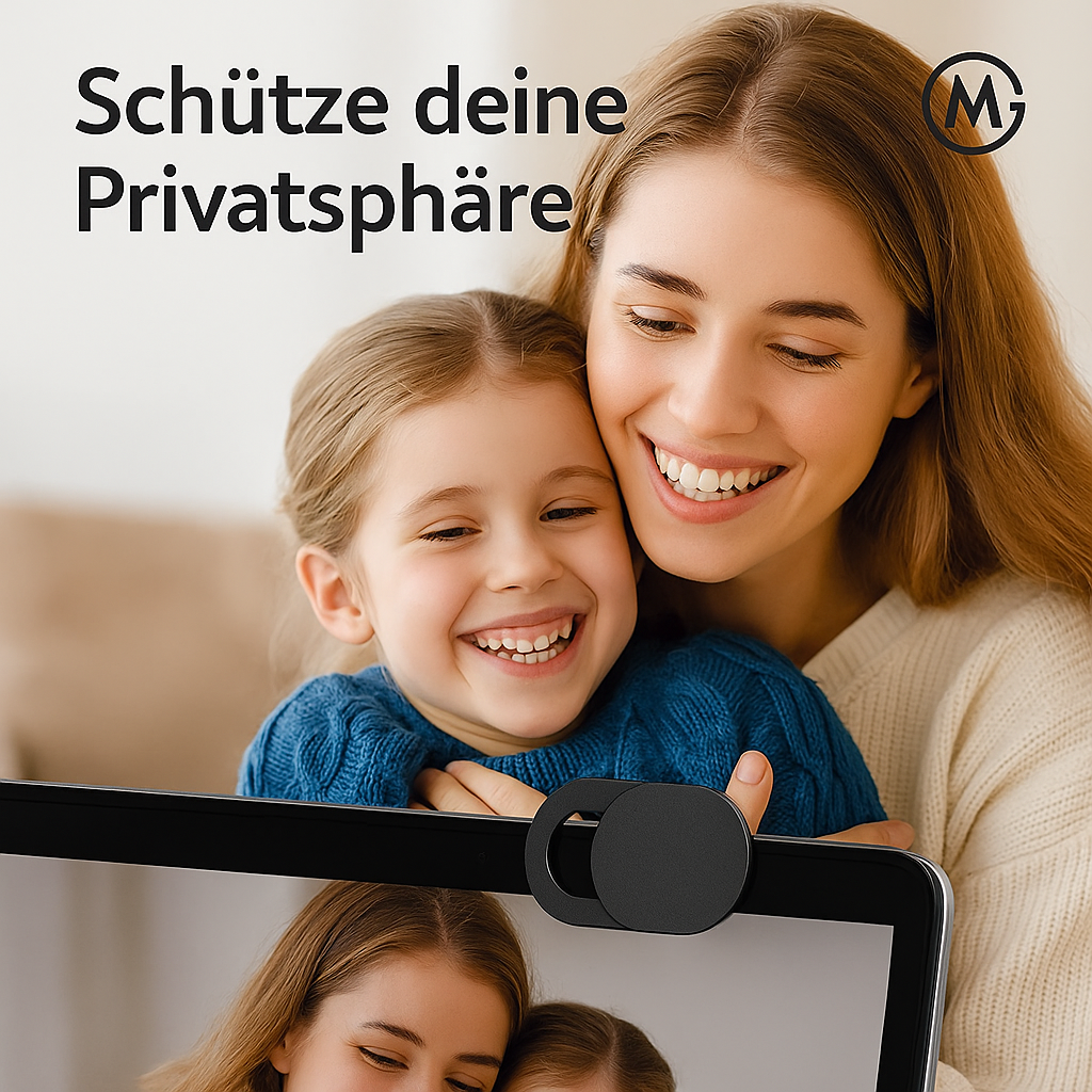 Webcam Abdeckung Schieber magnetisch für Laptop Tablet Handy 10er DE.