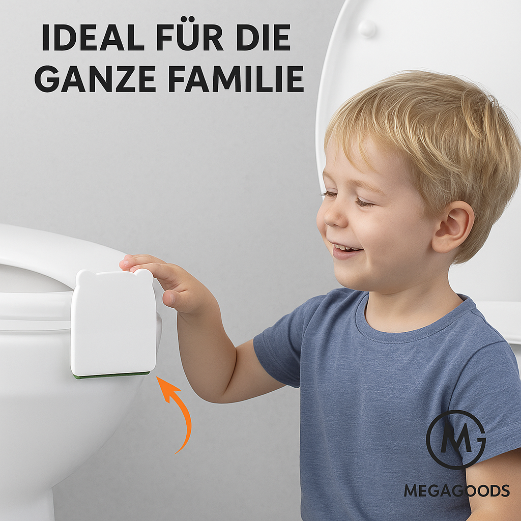 Toilettendeckel Heber hygienisch Griff Helfer für sauberes Anheben DE.