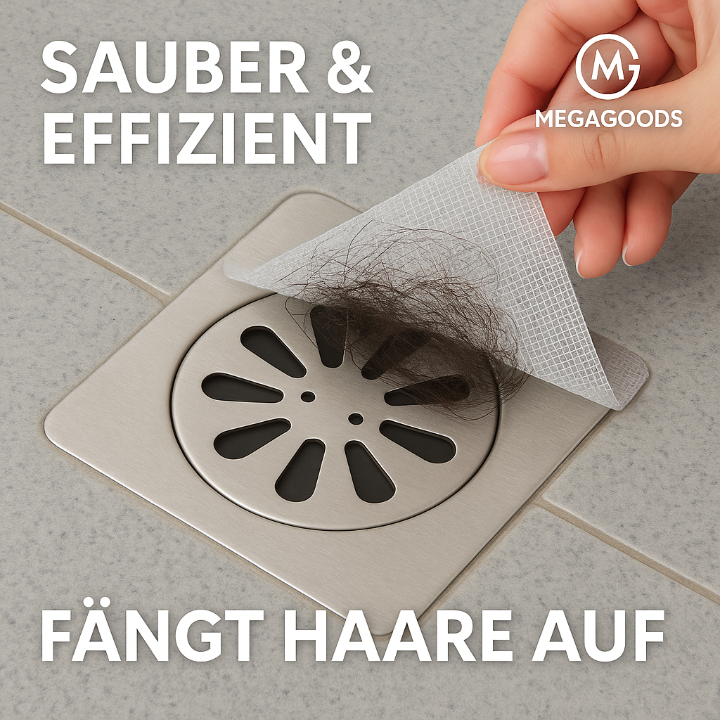 Einweg Haarsieb Duschabfluss Abdeckung Filter für Bad Küche 50er DE.