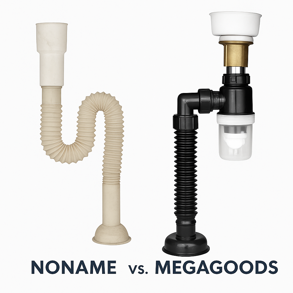 Universal Siphon P-Trap dehnbar wasserdicht für Spüle Küche Bad DE.