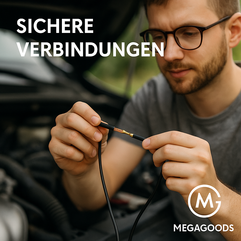 U-förmige Kabelverbinder Crimpklemmen Schrumpfschlauch Set 100er DE.