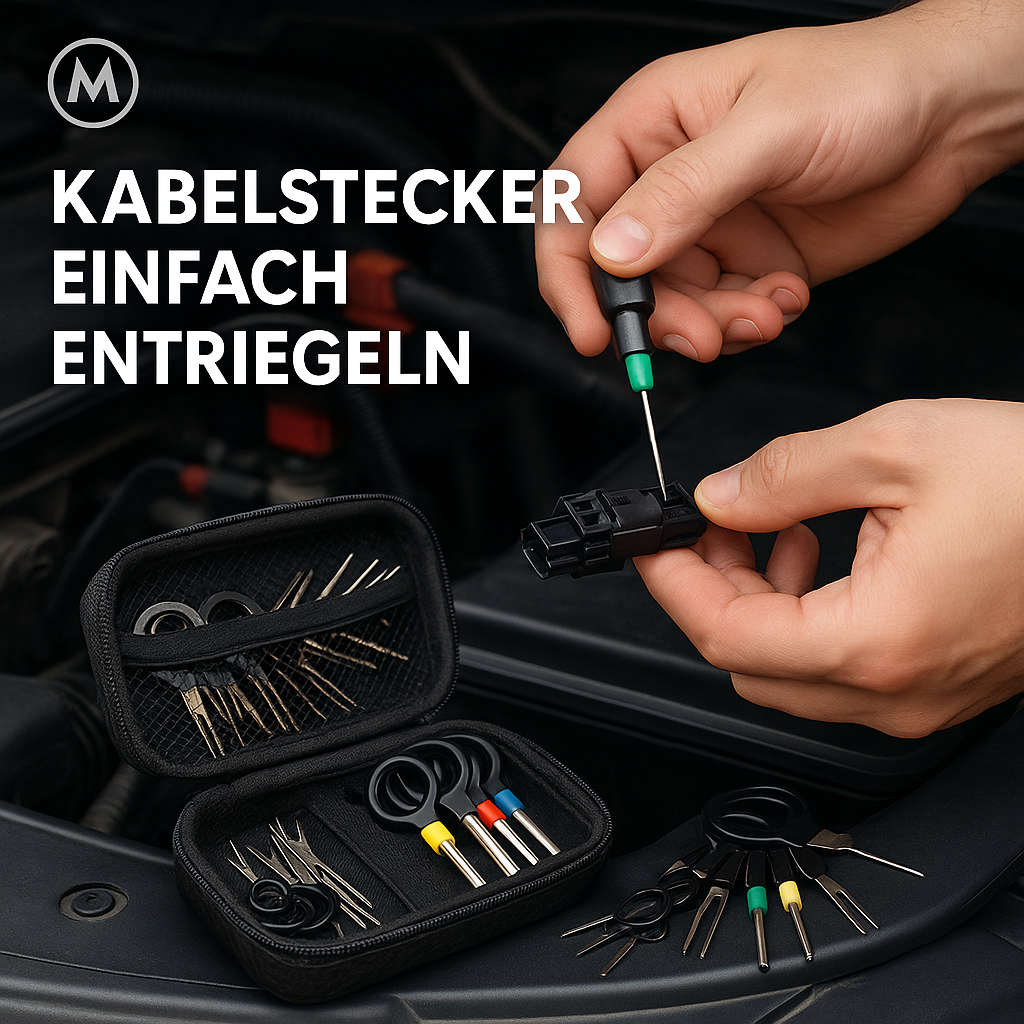 Klemmenentferner Set Kabelstecker Pin Entriegelung Auszieher 41tlg DE.