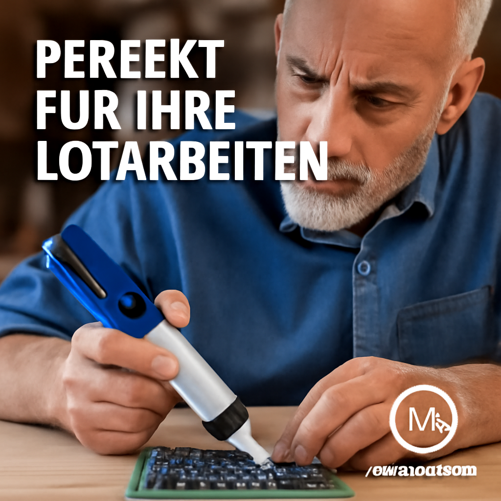 Aluminium Entlötpumpe Vakuum Lötkolben Saugpumpe Lötzinn Entferner DE.