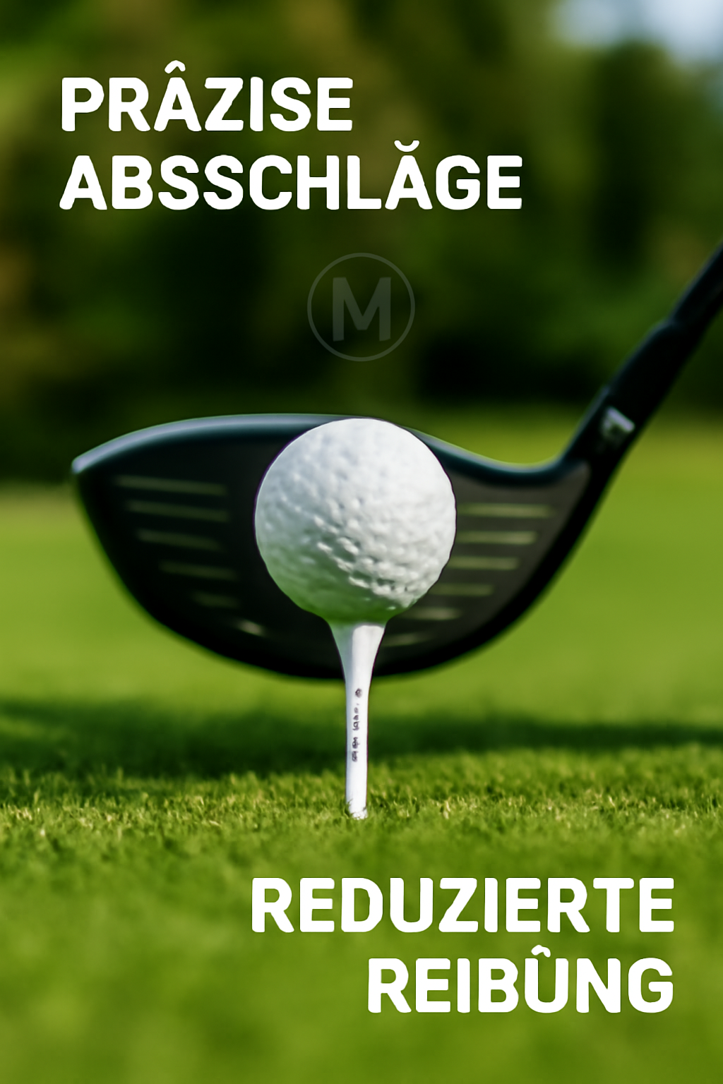 50x Bambus Golftees 83 mm reduzierte Reibung Side-Spin einstellbar DE.