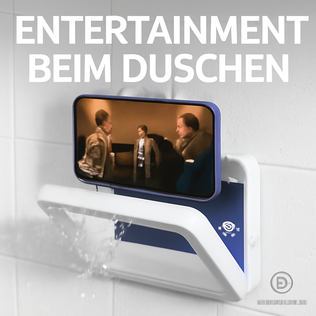 Handyhalterung Wand Touchscreen Duschbox Toilette selbstklebend DE.