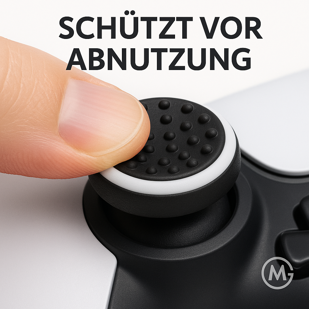 4er-Set Silikon Daumengriffe für PS5 PS4 Xbox One 360 Controller DE.