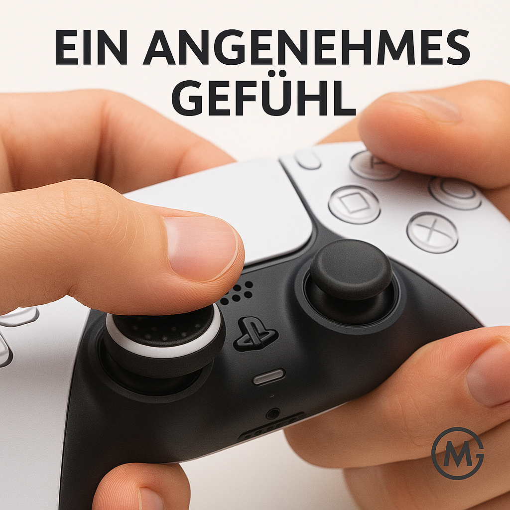 4er-Set Silikon Daumengriffe für PS5 PS4 Xbox One 360 Controller DE.