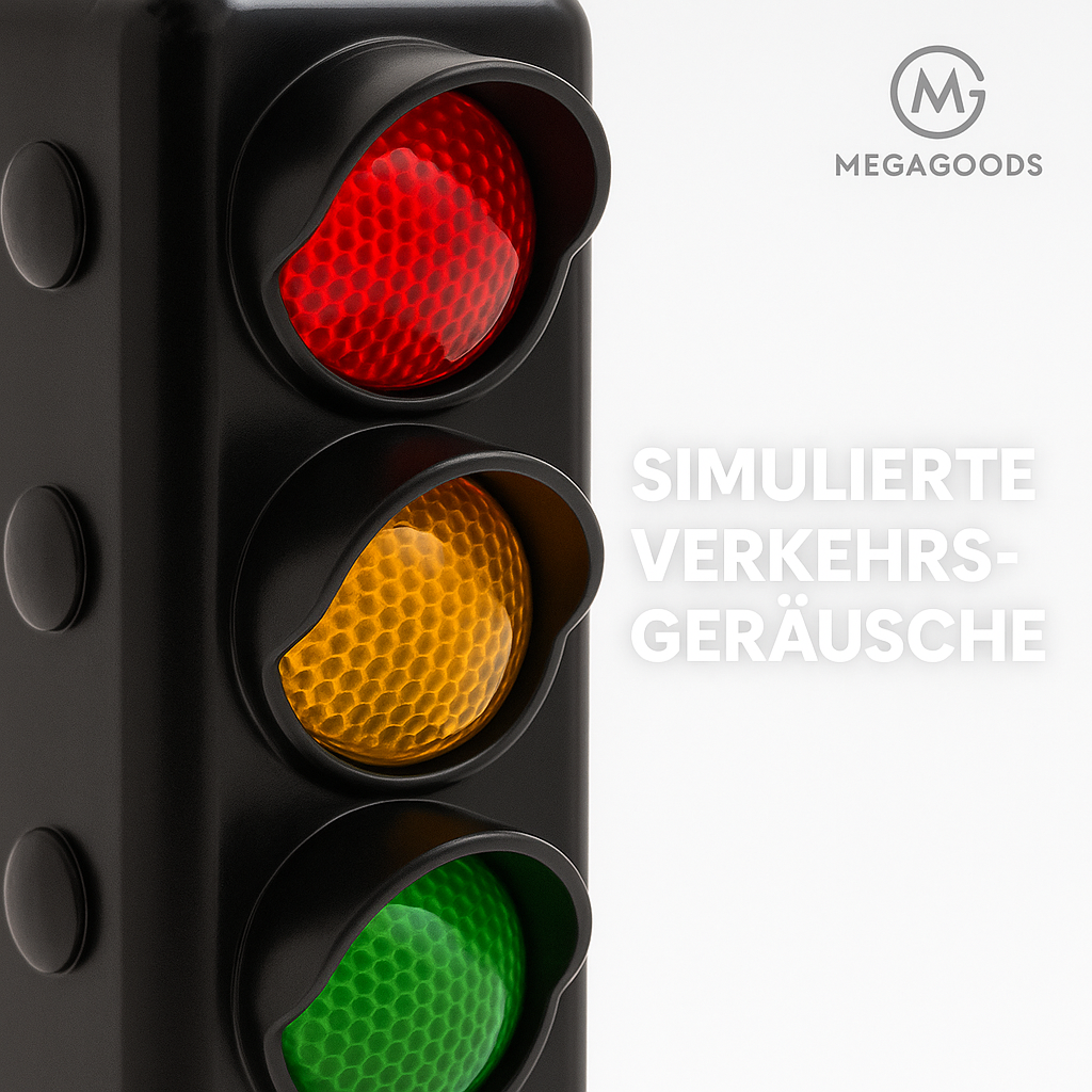 Mini-Verkehrsampel Lernspiel für Kinder Verkehrserziehung DE.