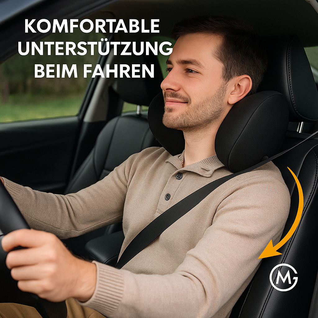 Auto Nackenkissen Memory Foam Lendenkissen Ergonomisch DE.