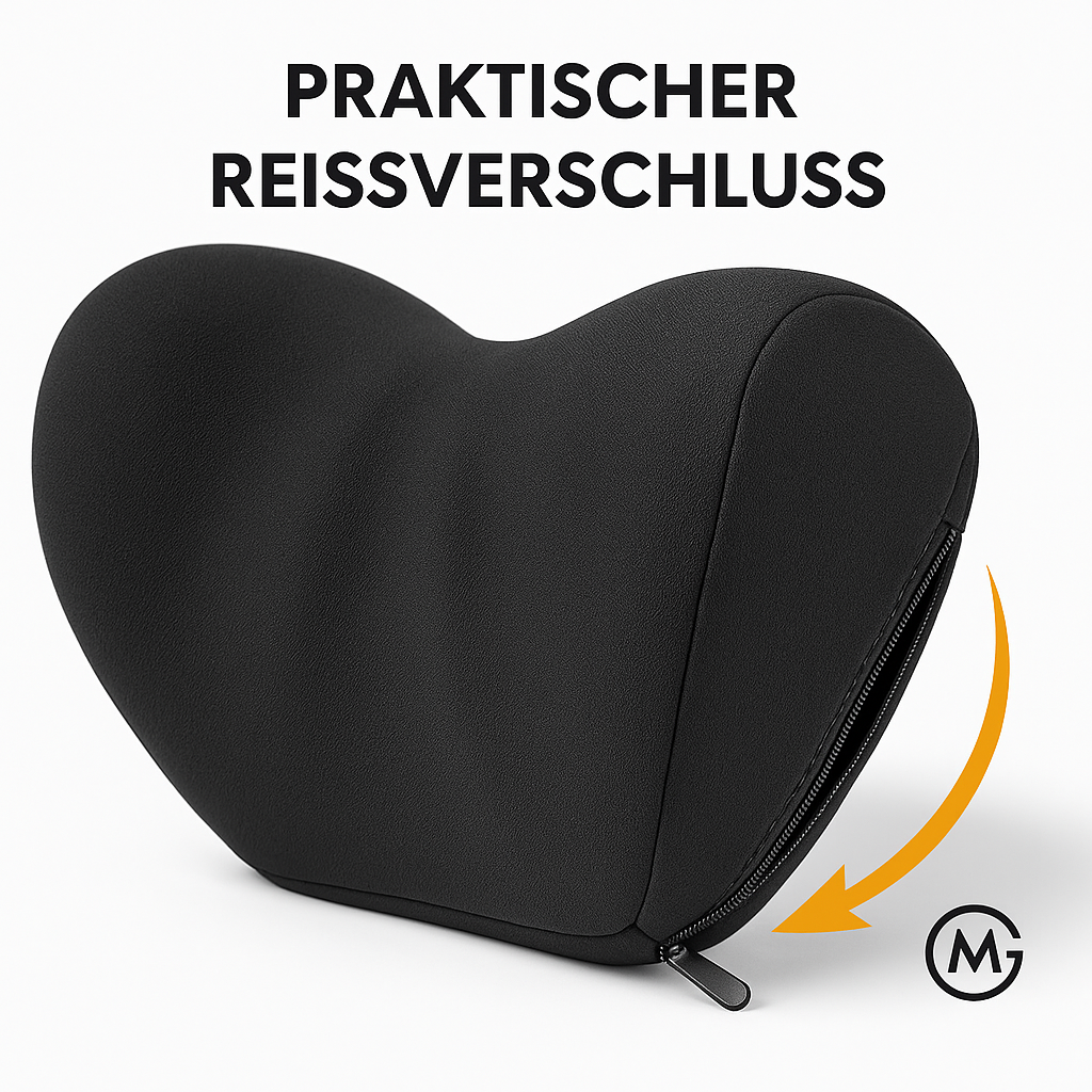 Auto Nackenkissen Memory Foam Lendenkissen Ergonomisch DE.