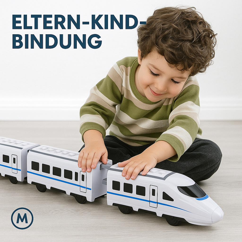 Elektrische Spielzeug-Eisenbahn mit Sound und Licht Lernspielzeug DE.