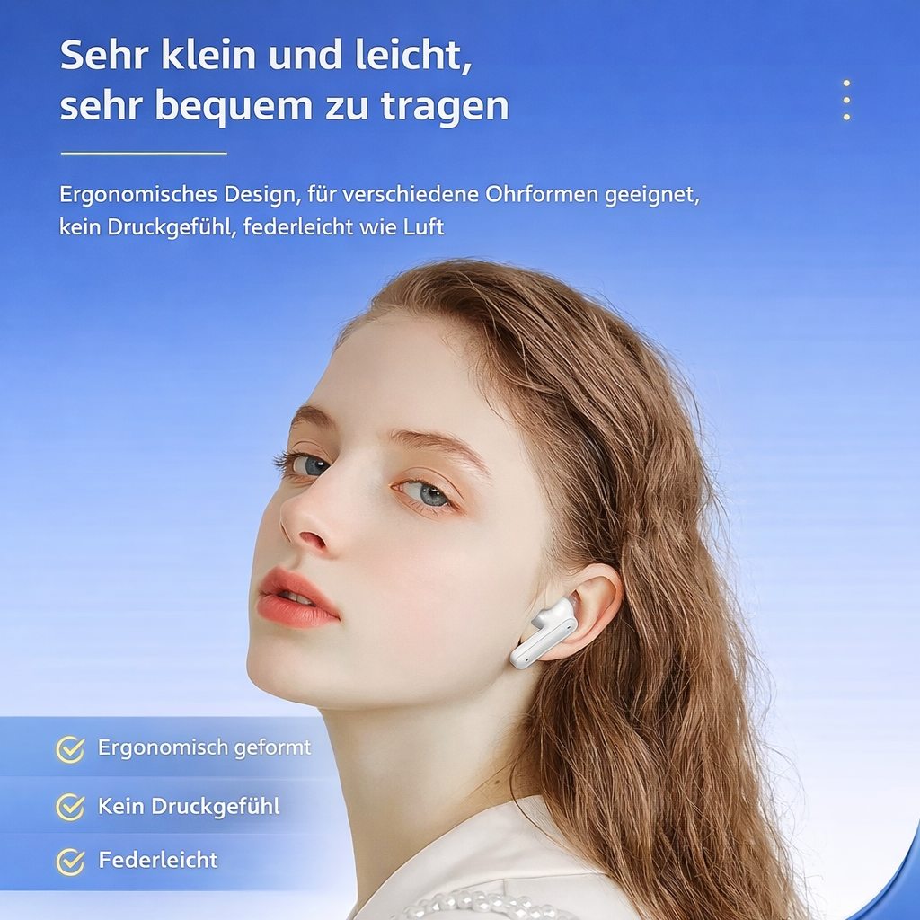 TrueSound™ X - Wireless Bluetooth Kopfhörer In-Ear Ohrhörer Kabellos m. Ladecase