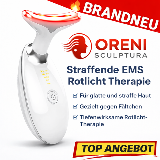 Oreni™ Sculptura EMS Rotlicht Gerät Facelifting Gesicht Anti Aging gegen Falten