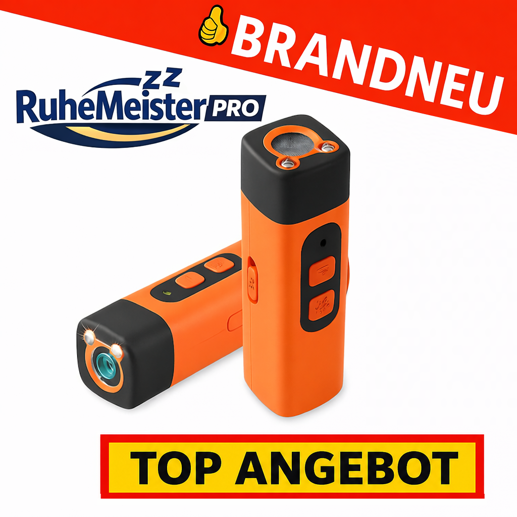 RuheMeister™ Pro - Ultraschall-Hundetraining | Anti Bellen Gerät | Hundetrainer
