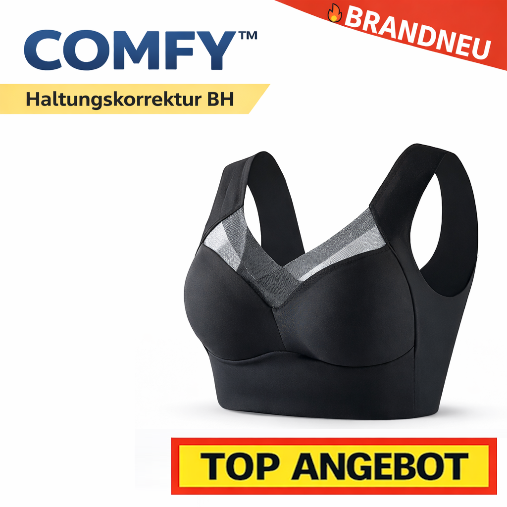 Comfy™ Haltungskorrektur BH Bügellos Damen Stütz BH Komfort Push-Up Support Bra