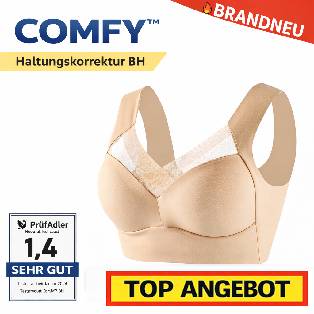 Comfy™ Haltungskorrektur BH Bügellos Damen Stütz BH Komfort Push-Up Support Bra