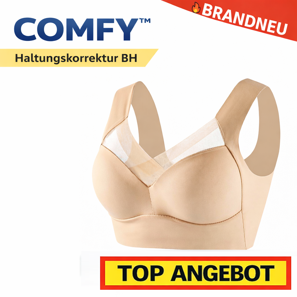 Comfy™ Haltungskorrektur BH Bügellos Damen Stütz BH Komfort Push-Up Support Bra