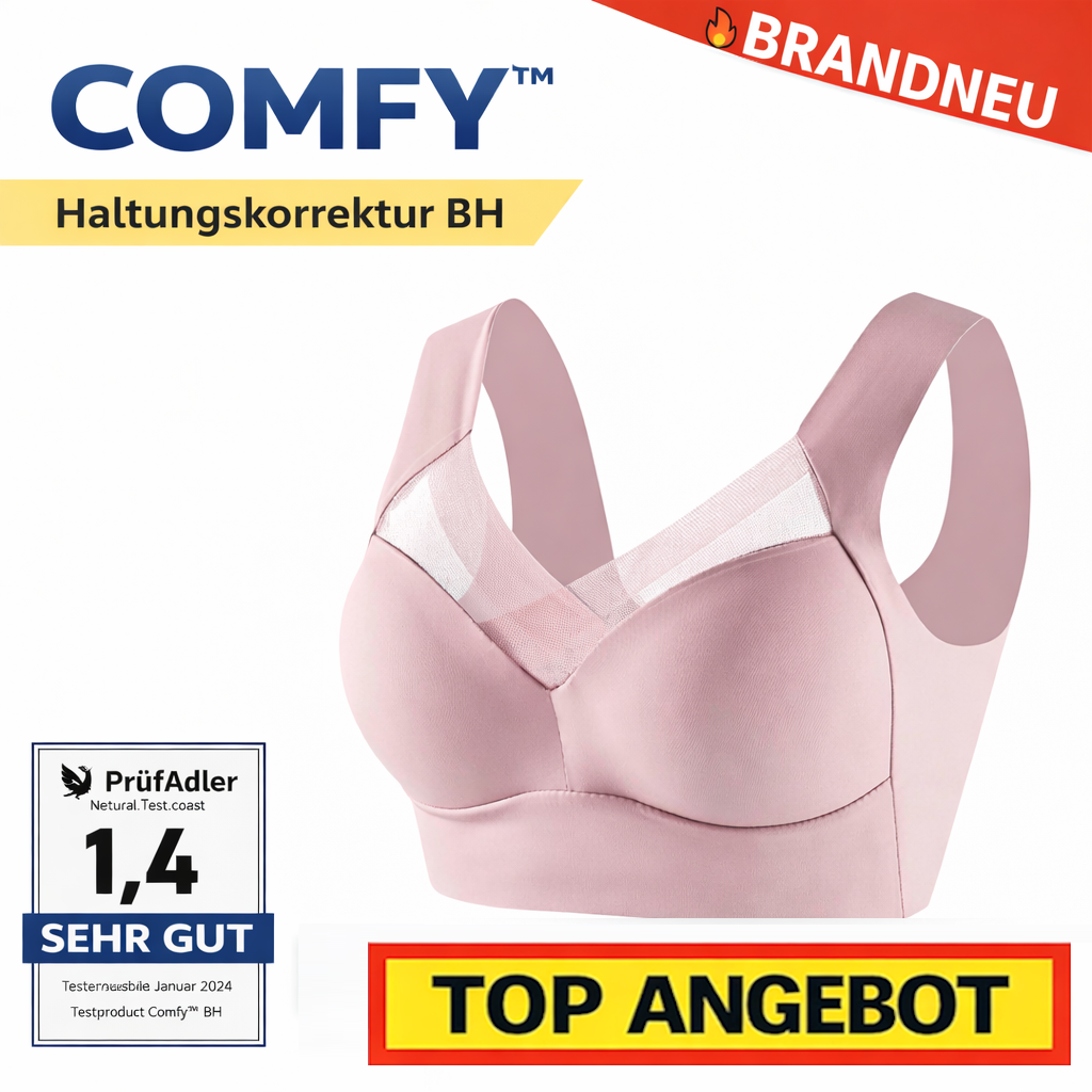 Comfy™ Haltungskorrektur BH Bügellos Damen Stütz BH Komfort Push-Up Support Bra