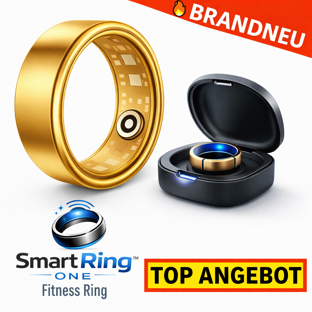 SmartRing One™ – Fitness Ring Schlaftracker Herzfrequenz Gesundheitsring