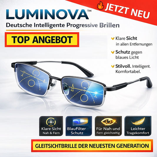 Luminova™ Deutsche Intelligente Progressive Brille Lesebrille Gleitsichtbrille